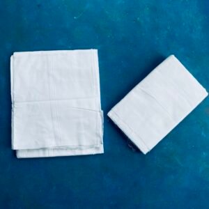 Premium White Paramas Dhoti