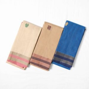 Premium Pure Cotton Handloom Saree with Jacquard Zari Work